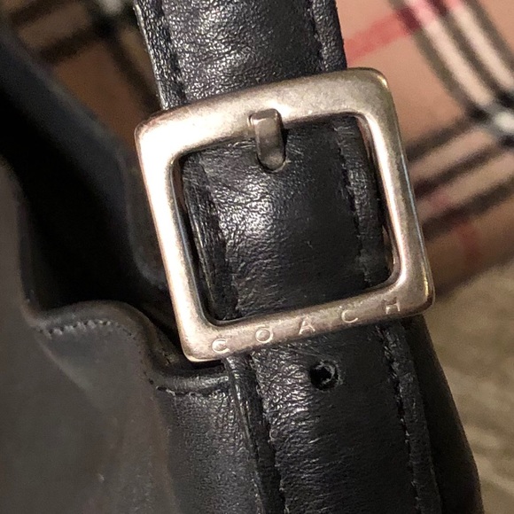 🖤VINTAGE COACH LEATHER PURSE, EUC, CLASSIC BLACK - Picture 5 of 8